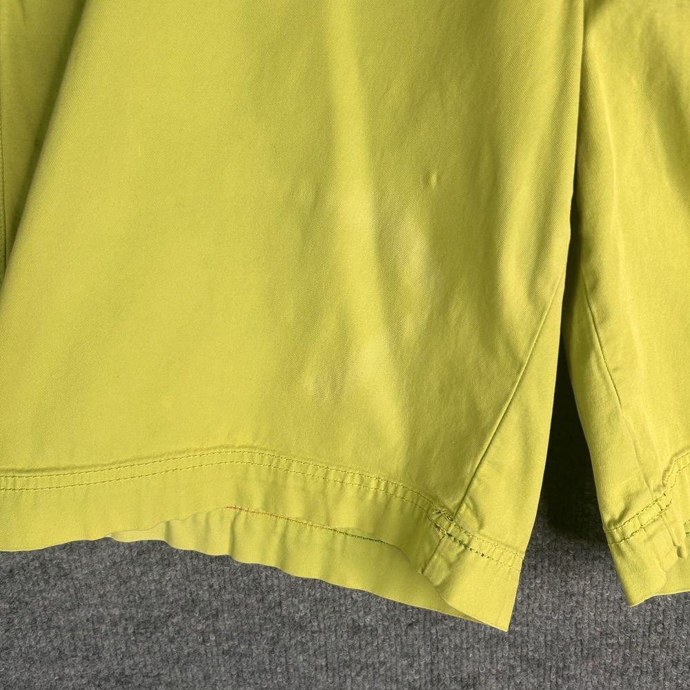 Robert Graham Mens Chino Shorts‎ Neon Green Size 34 - Picture 8 of 14